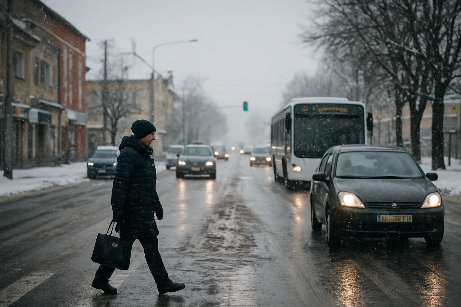Situația actuală a traficului și condițiile meteo în Zalău – 22 ianuarie 2026