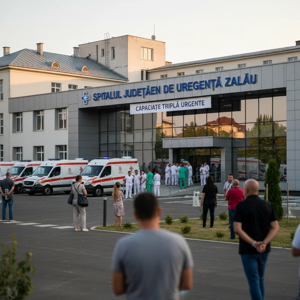 Spitalul Județean de Urgență Zalău își triplează capacitatea de tratare a urgențelor prin proiect european