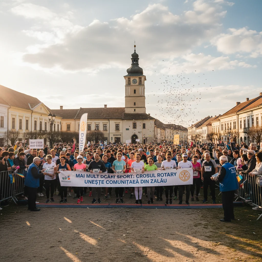 sport și comunitate unite în Zalău
