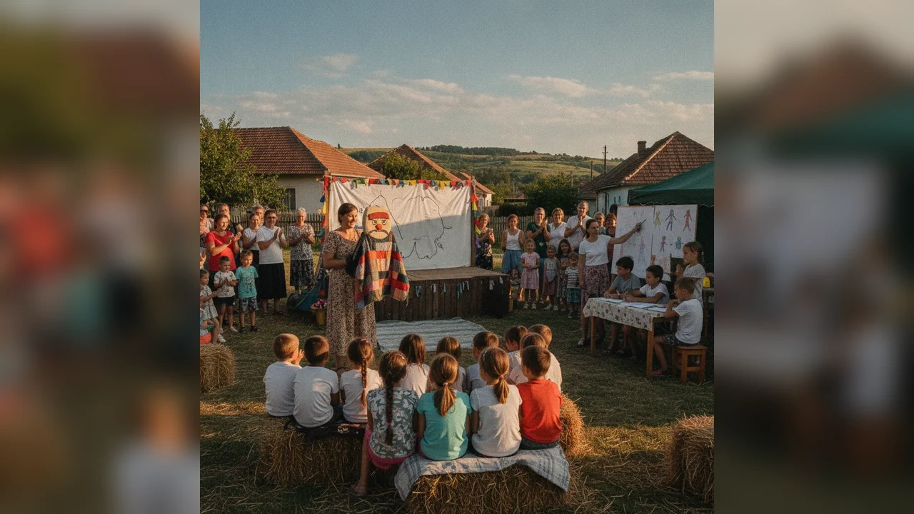 Teatru gratuit și ateliere anti-bullying în școlile rurale din Sălaj