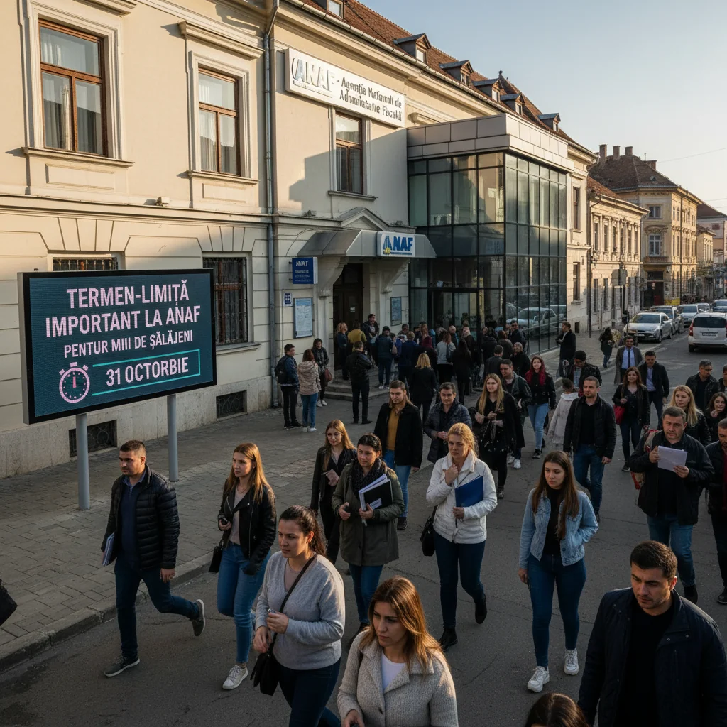 Termen-limită ANAF pentru mii de sălăjeni se apropie