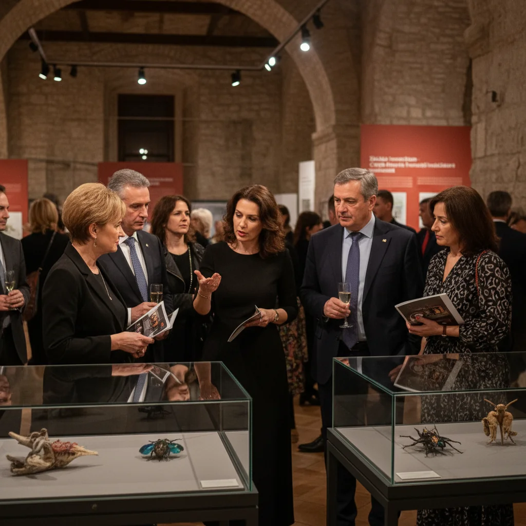 Vernisaj la Zalău: „Vanitas Insectum – Cripta frumuseții trecătoare” deschide un nou sezon expozițional