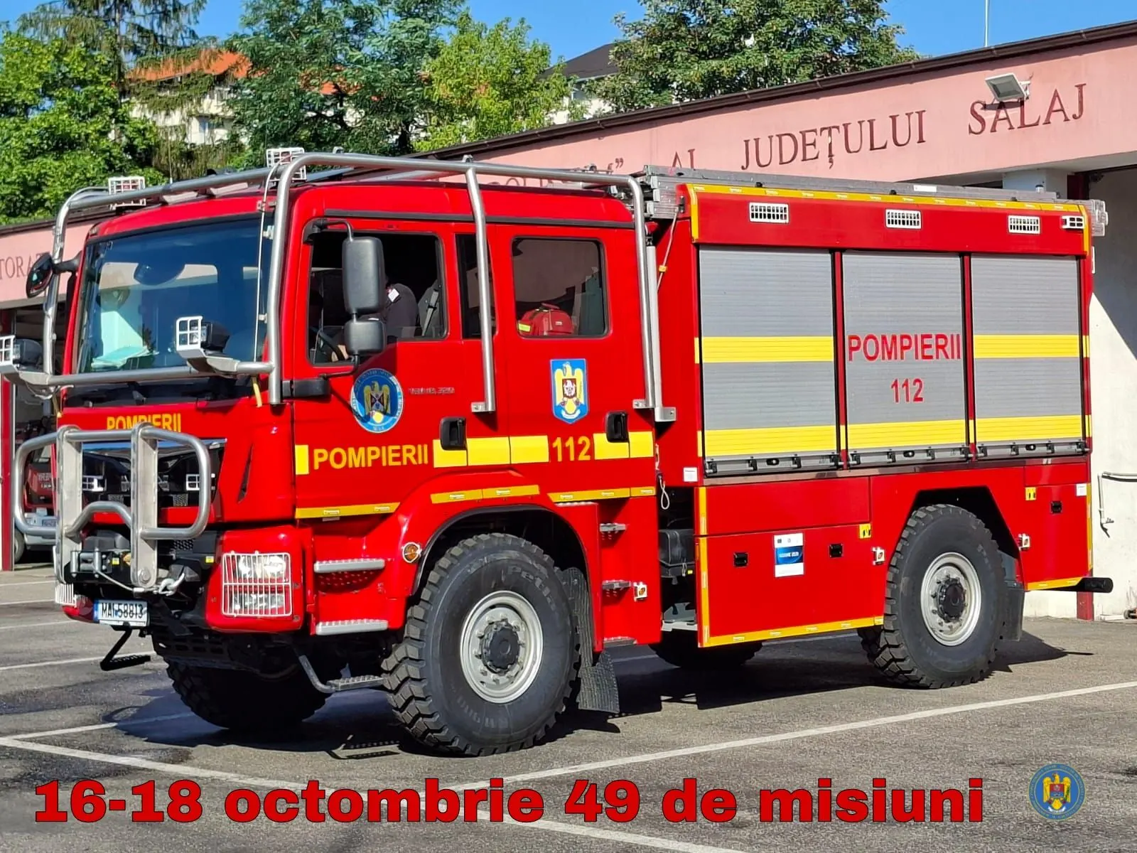 Sălaj: 49 de misiuni în 72 de ore, incendii la Zalău și Gâlgău Almașului