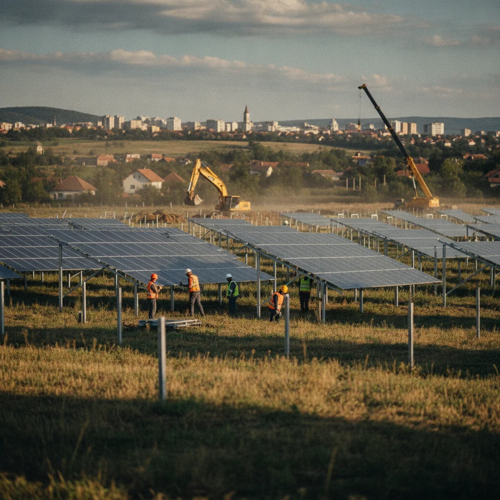 Zalău construiește prima centrală fotovoltaică: investiție de 3,8 milioane lei