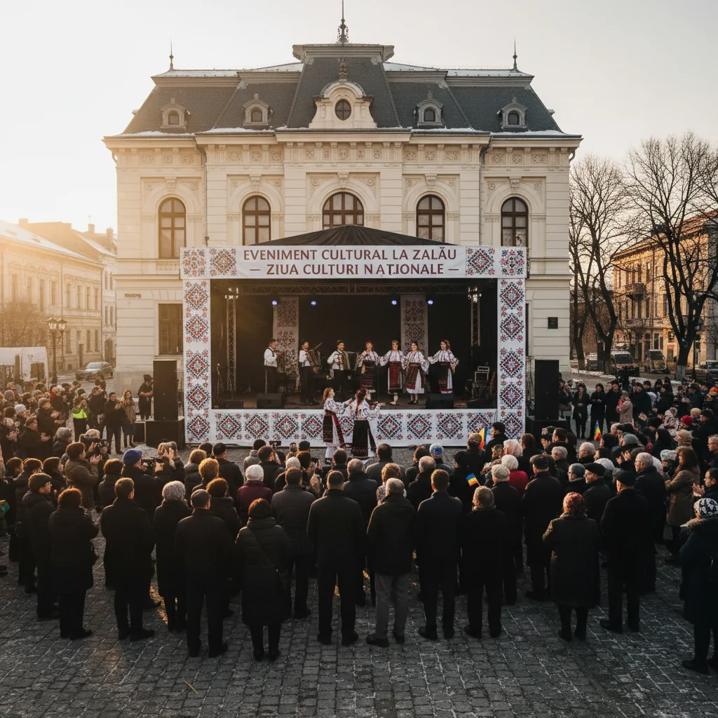 Zalău marchează Ziua Culturii Naționale printr-un eveniment dedicat cărții, artelor vizuale, muzicii și poeziei