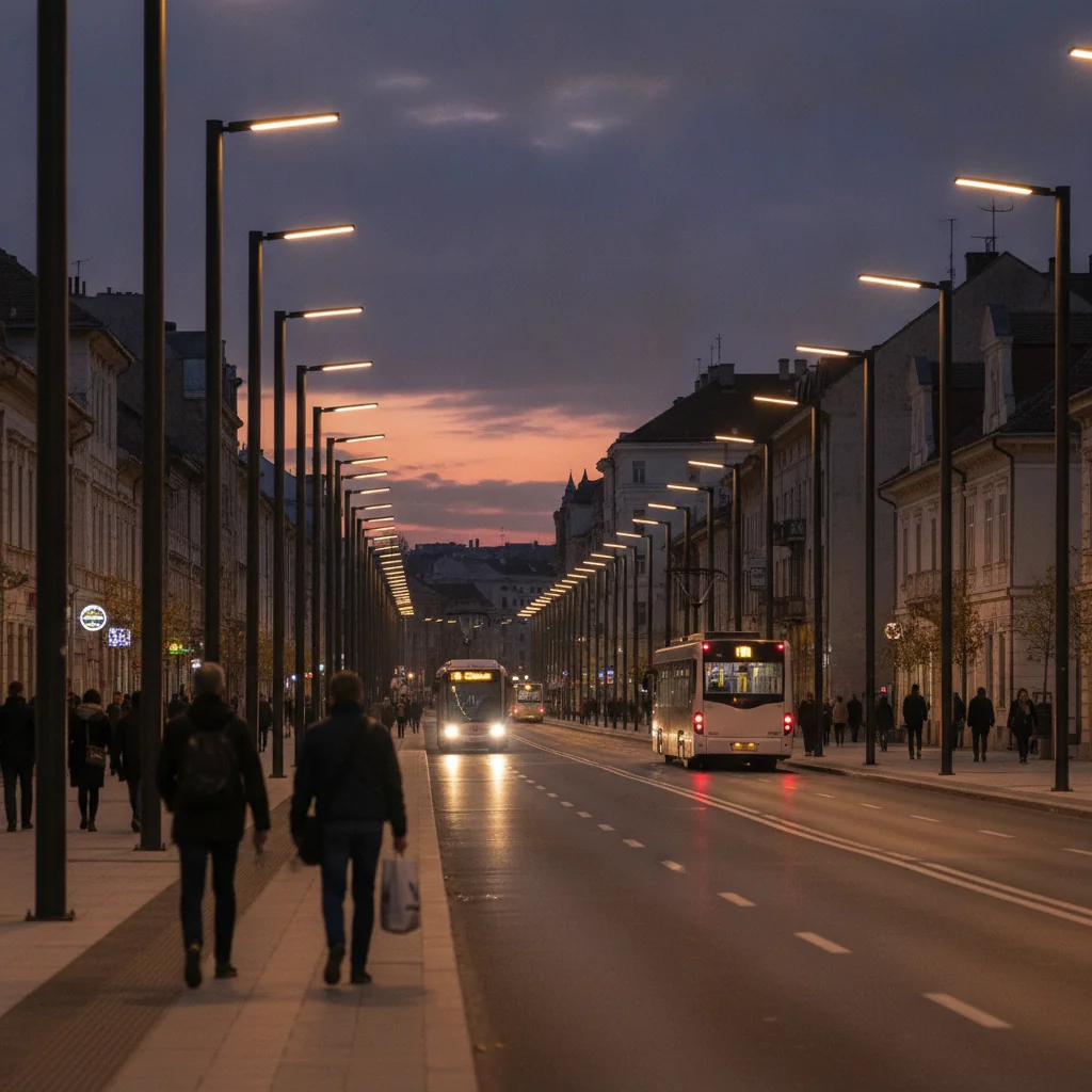 Zalău modernizează iluminatul public pe 99 de străzi, cu 996 de corpuri