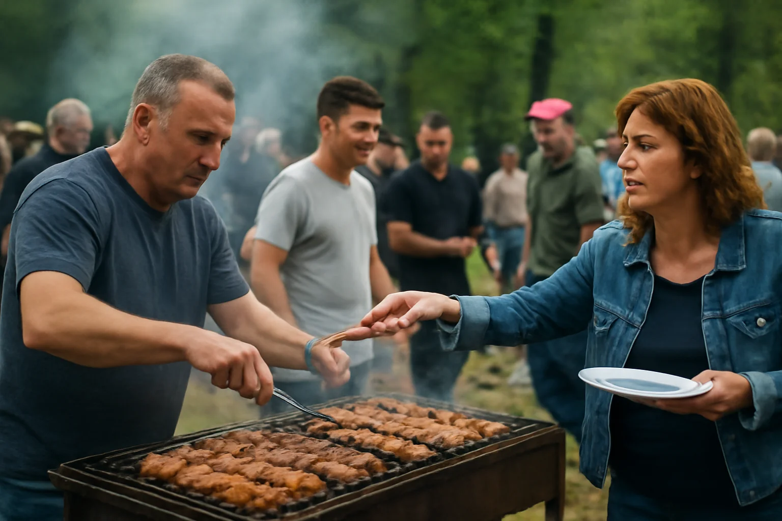 Zălăuanii au primit o surpriză neașteptată de 1 Mai la grătar
